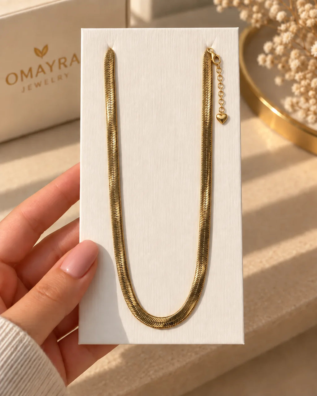 Collier Serpent – Épais – OMAYRA Jewelry