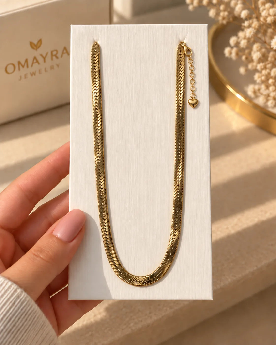 Collier Serpent – Épais – OMAYRA Jewelry