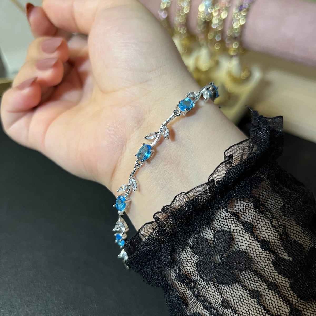 Gourmettes tulipe – OMAYRA Jewelry
