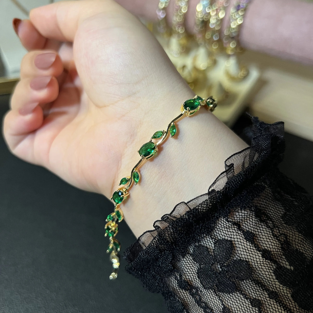 Gourmettes tulipe – OMAYRA Jewelry