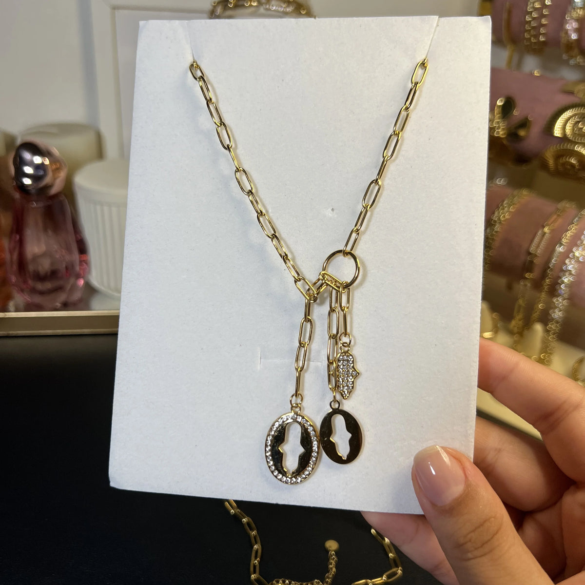 Sautoir Main de Fatma – OMAYRA Jewelry