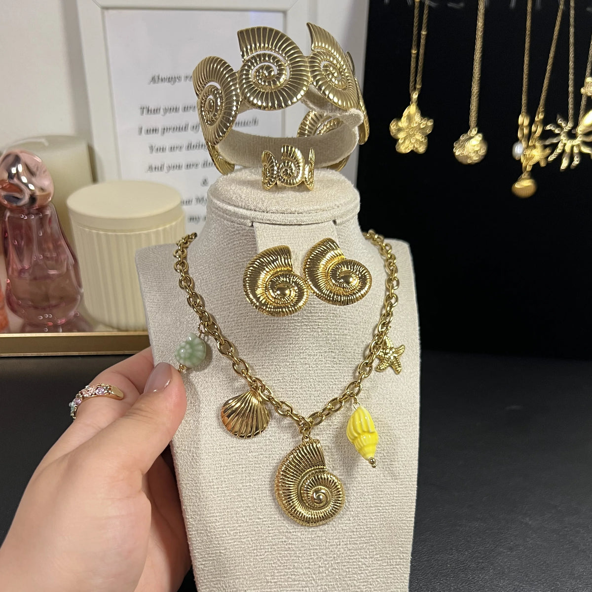 Ensemble Évasion Marine – OMAYRA Jewelry
