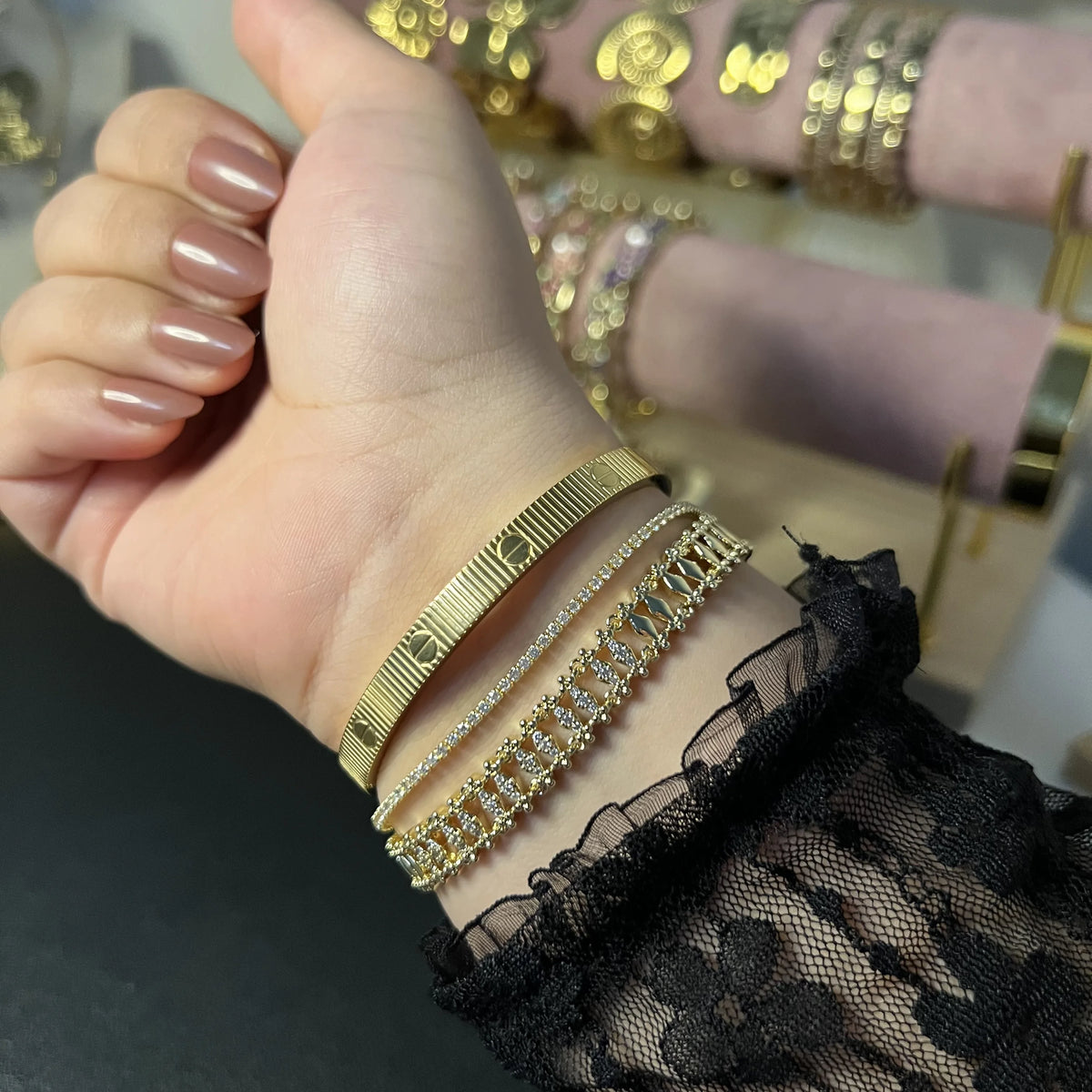Pack Trio "Alliance Éclat" – OMAYRA Jewelry