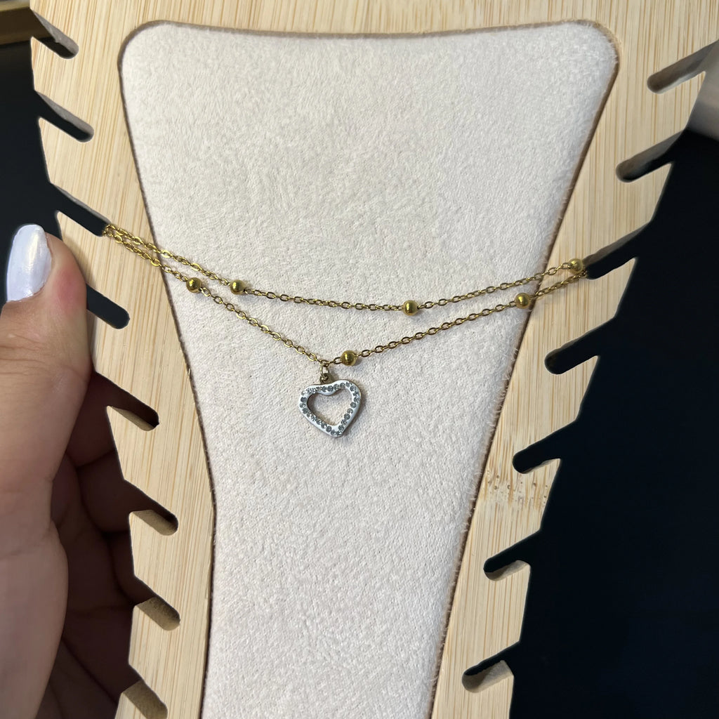 Chaîne de cheville | Cœur Éternel – OMAYRA Jewelry