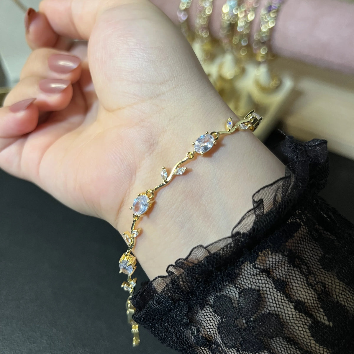Gourmettes tulipe – OMAYRA Jewelry