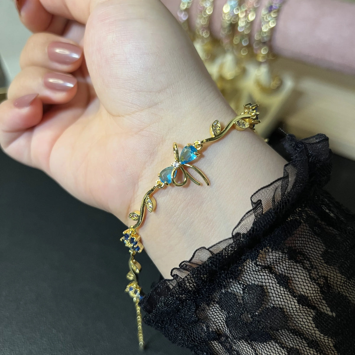 Gourmettes tulipe – OMAYRA Jewelry