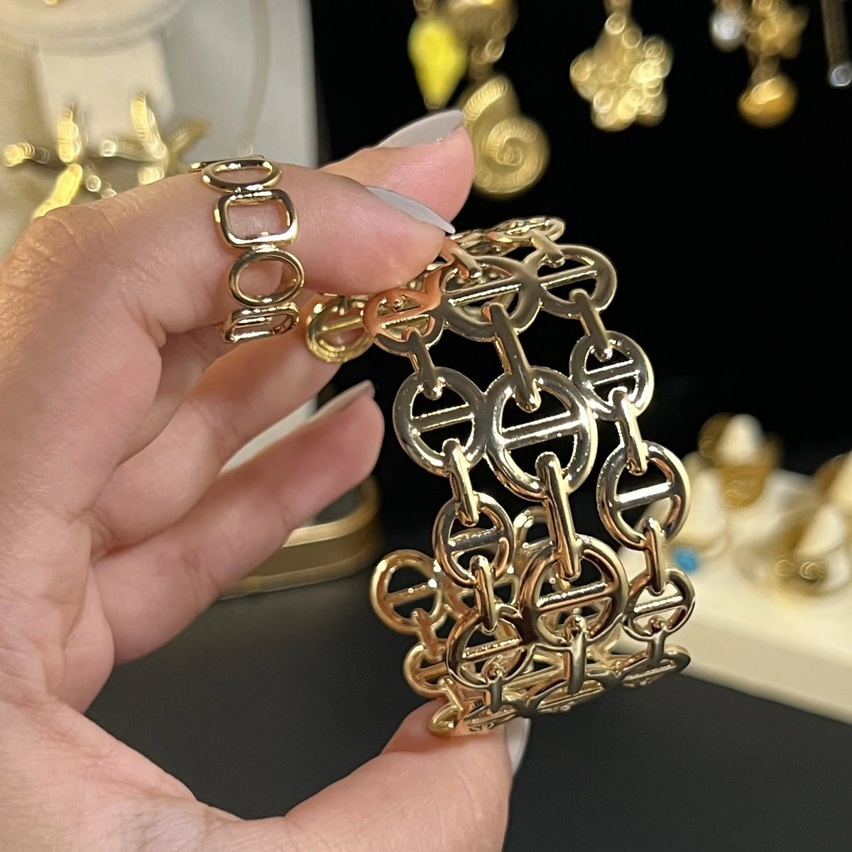Ensemble Structure | Manchette et Bague assortie – OMAYRA Jewelry