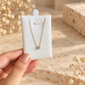 Collier Élina – Éclat Solitaire