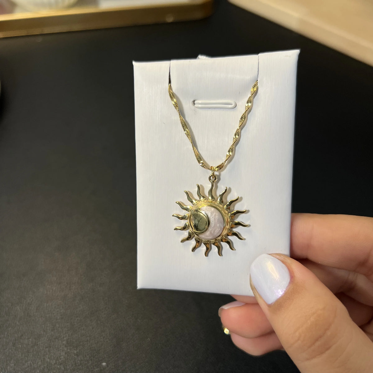 Collier Soluna – OMAYRA Jewelry