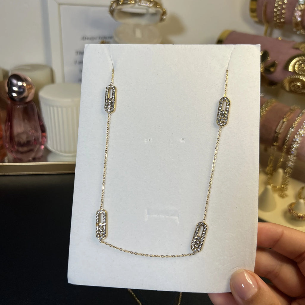 Sautoir Éclat Missika – OMAYRA Jewelry