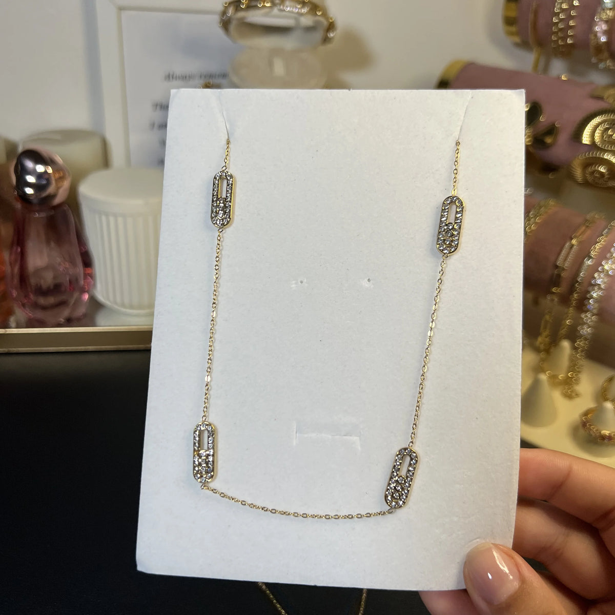Sautoir Éclat Missika – OMAYRA Jewelry
