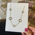 Collier Luna Crystal – OMAYRA Jewelry