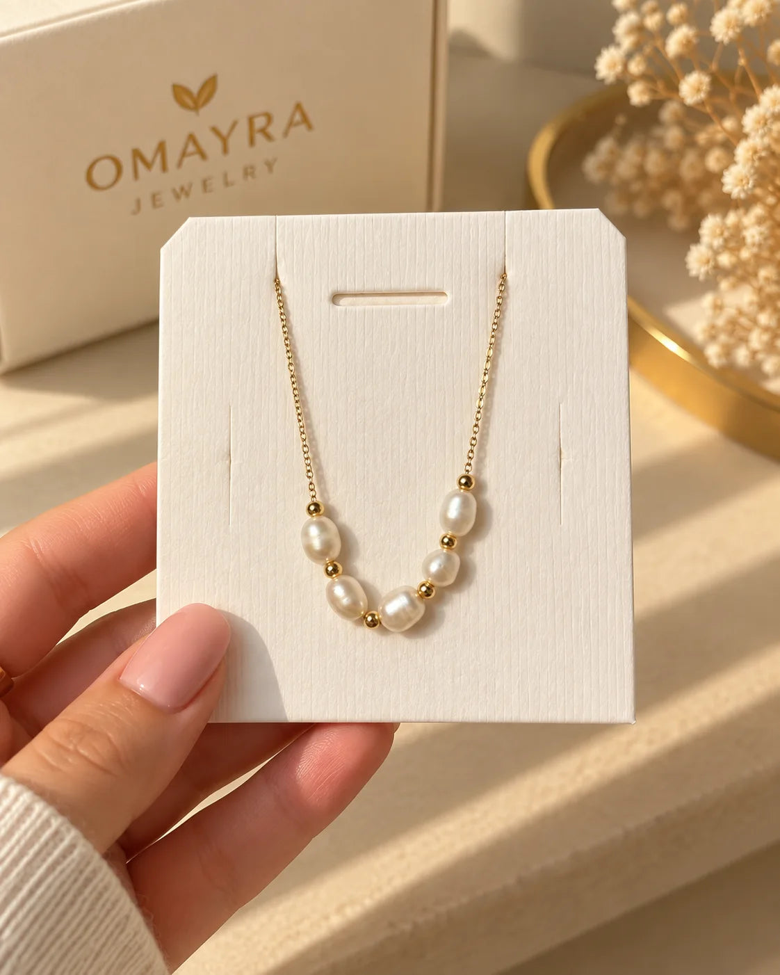 Collier Perles Essentielles – OMAYRA Jewelry