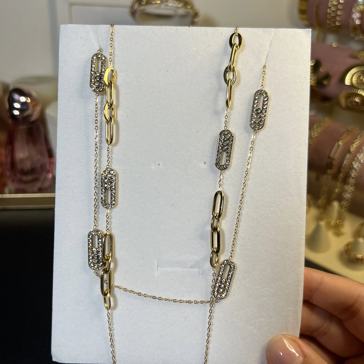 Sautoir Éclat Missika – OMAYRA Jewelry