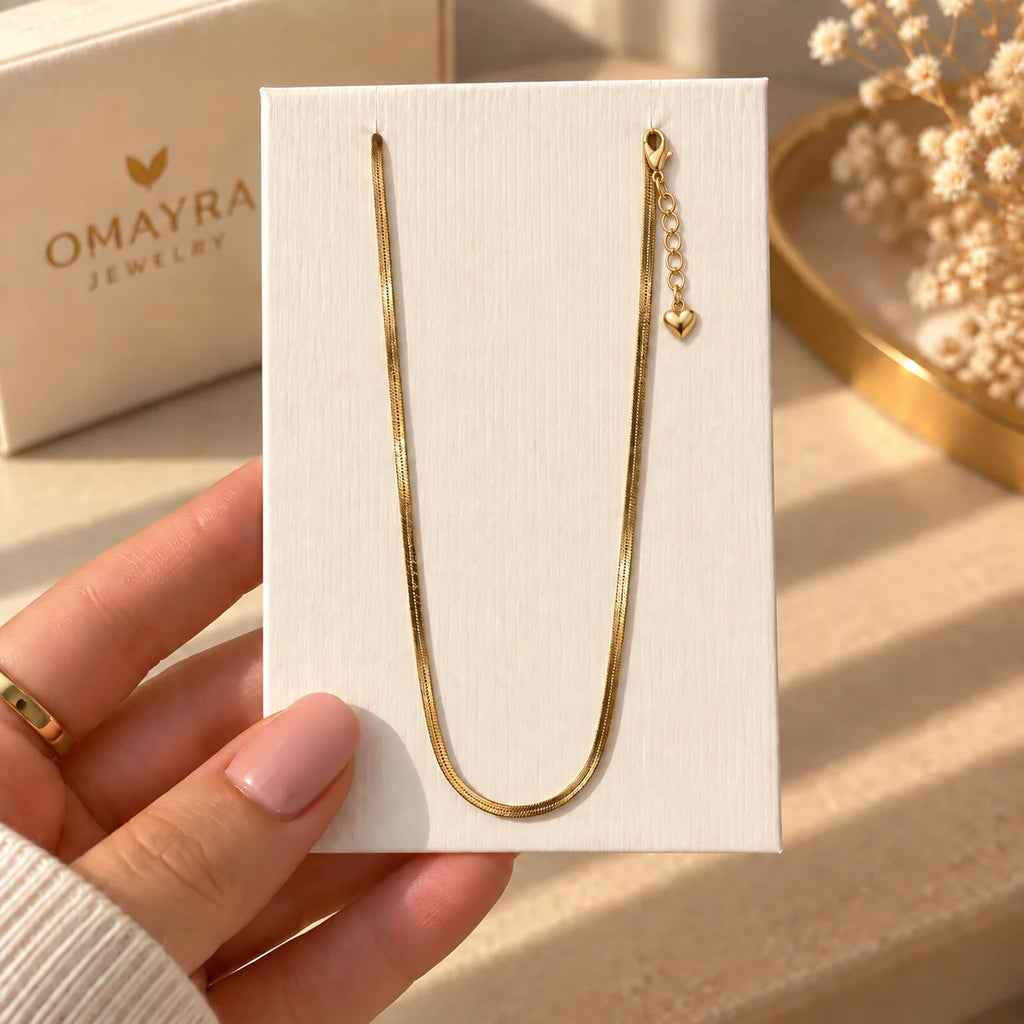 Collier Serpent – Fin – OMAYRA Jewelry