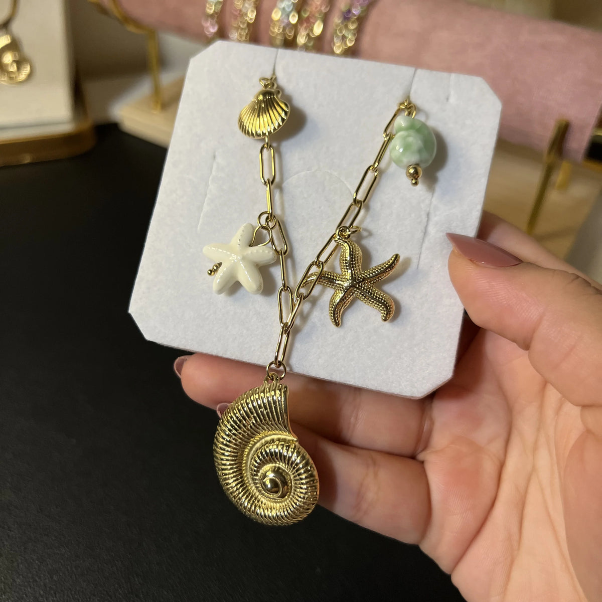 Collier Écho des Marées – OMAYRA Jewelry